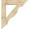 Ekena Millwork Funston Traditional Rough Sawn Bracket w/ Offset Brace, Douglas Fir, 8"W x 36"D x 40"H BKT0806X36X40FST01RDF - alternate 2